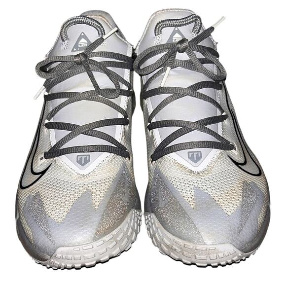 Nike Force Zoom Trout 8 Baseball Turf Cool Grey Shoes Men's 10.5 - Picture 2 of 7